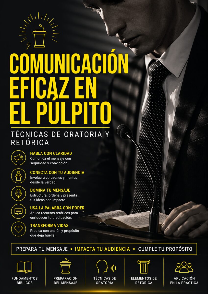 Portada del bono 8: Comunicación Eficaz en el Púlpito